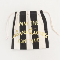 Bikini Bag Metallic Stripes